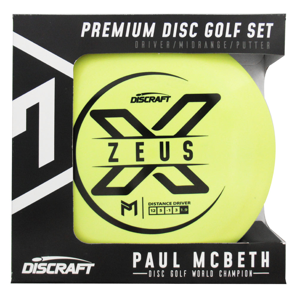 Discraft Paul McBeth 3-Disc Premium  Disc Golf Set