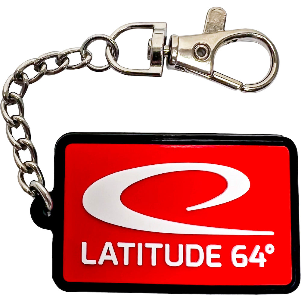 Latitude 64 Logo Rubber Key Chain
