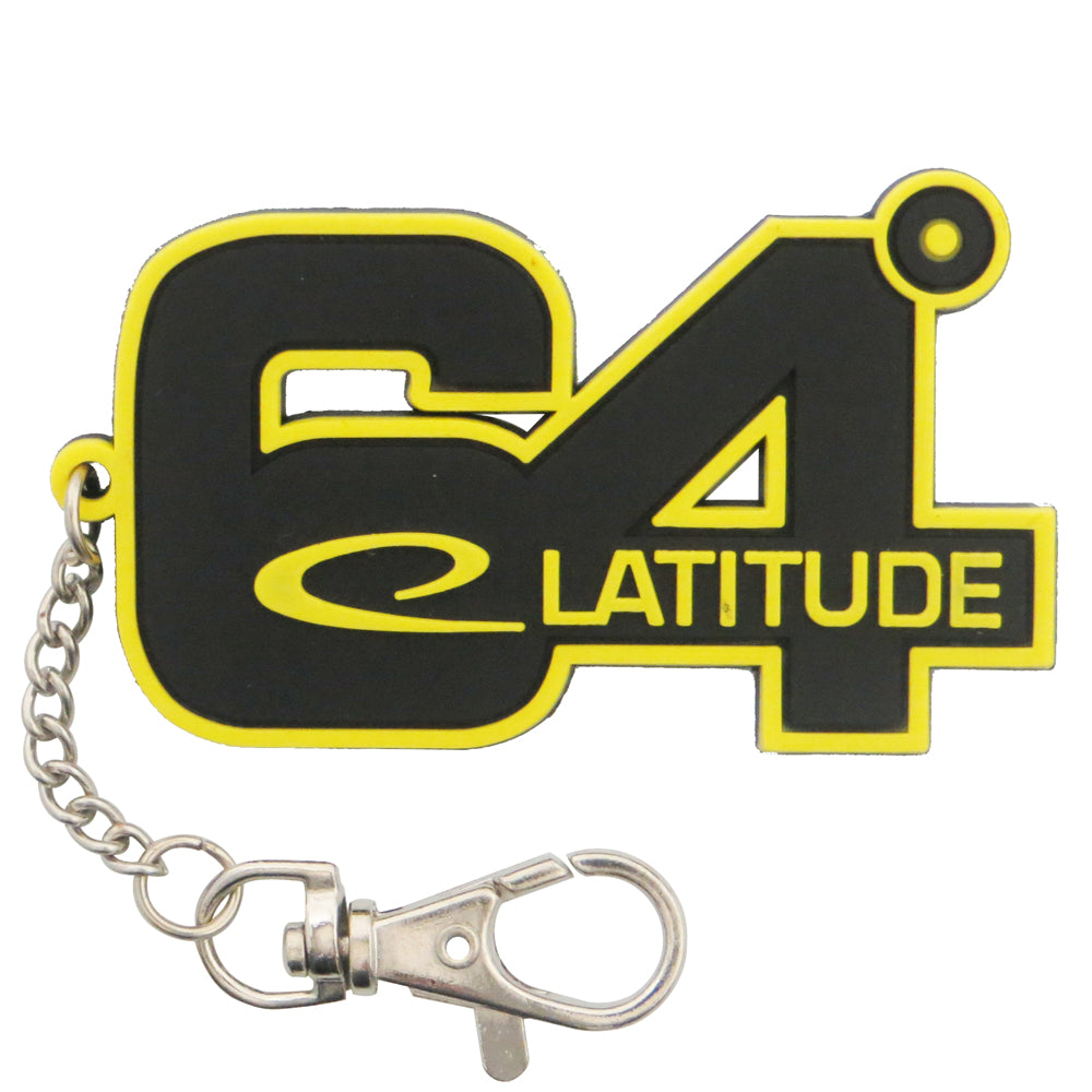 Latitude 64 Degrees Logo Key Chain