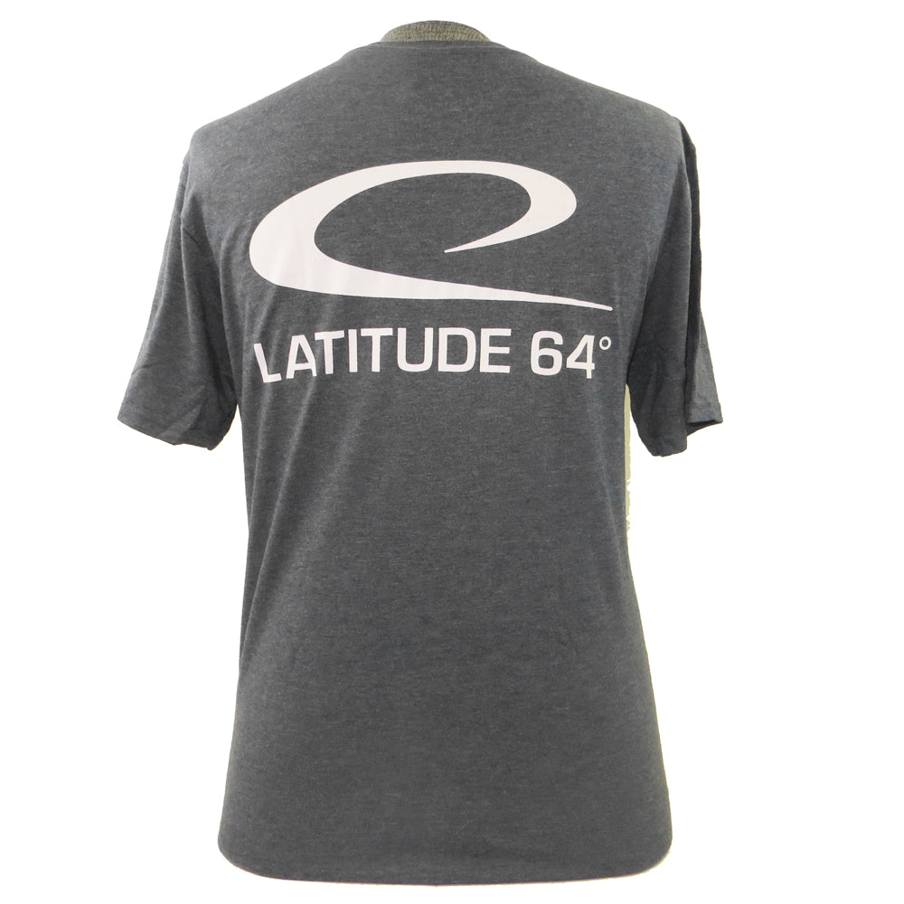 Latitude 64 Bar Stamp Short Sleeve Disc Golf T-Shirt