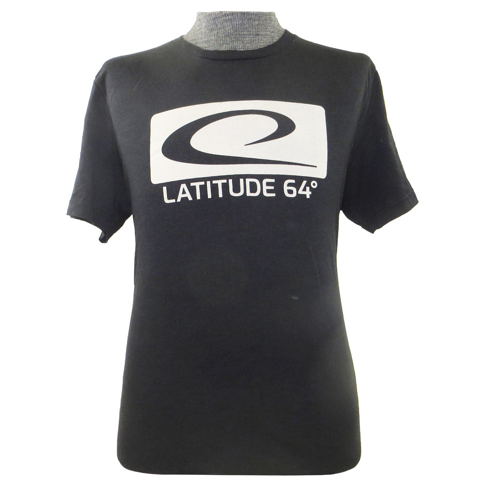 Latitude 64 Box Logo Short Sleeve Disc Golf T-Shirt