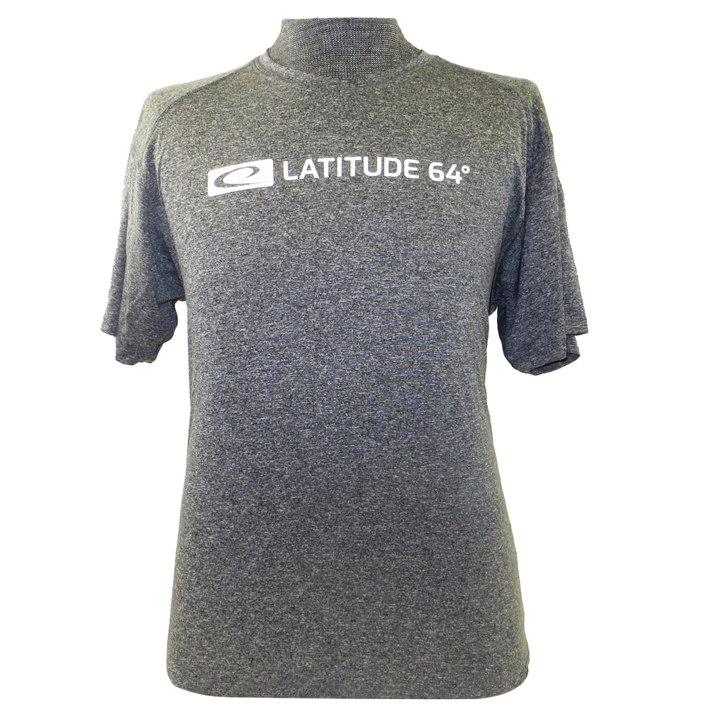 Latitude 64 Bar Stamp Dri-Fit Short Sleeve Performance Disc Golf T-Shirt