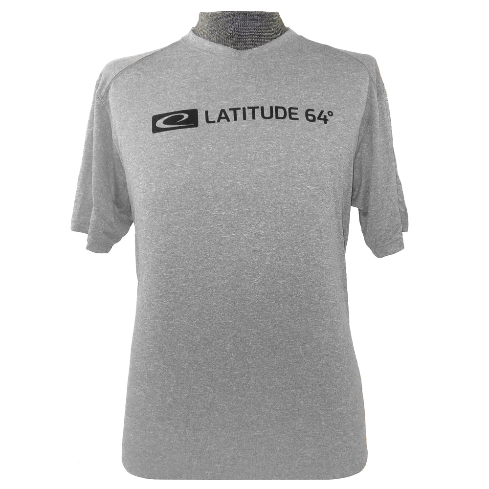 Latitude 64 Bar Stamp Dri-Fit Short Sleeve Performance Disc Golf T-Shirt