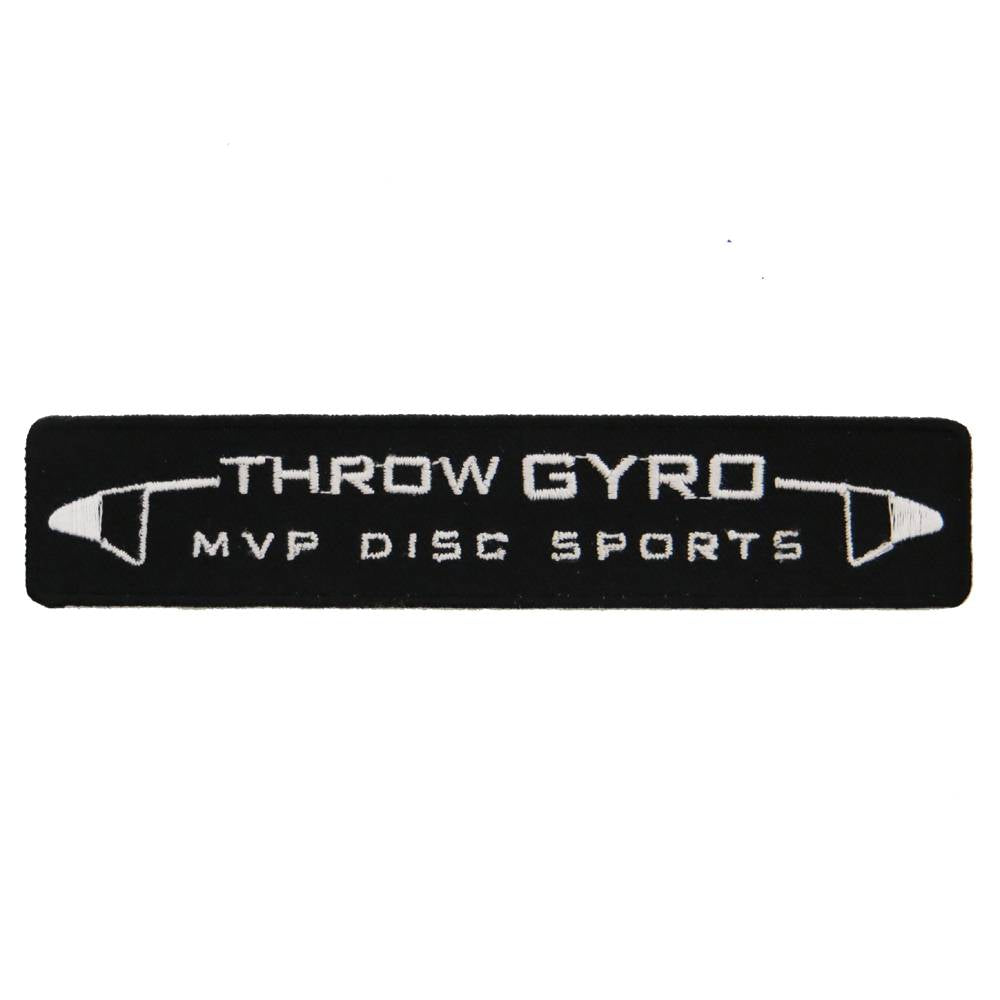 MVP Disc Sports Throw Gyro Iron-On Disc Golf Patch