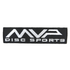 MVP Disc Sports Rectangle Logo Iron-On Disc Golf Patch