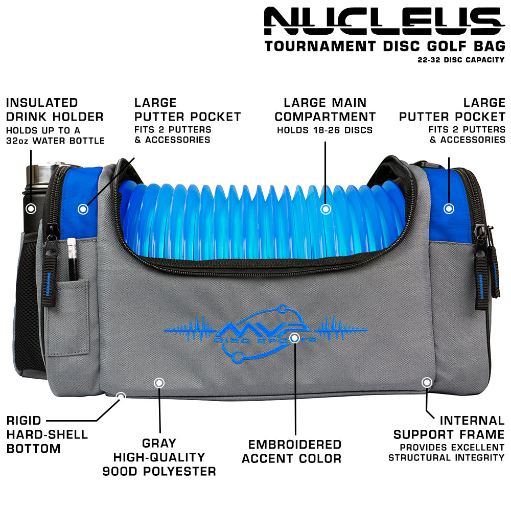 MVP Nucleus V2 Tournament Disc Golf Bag