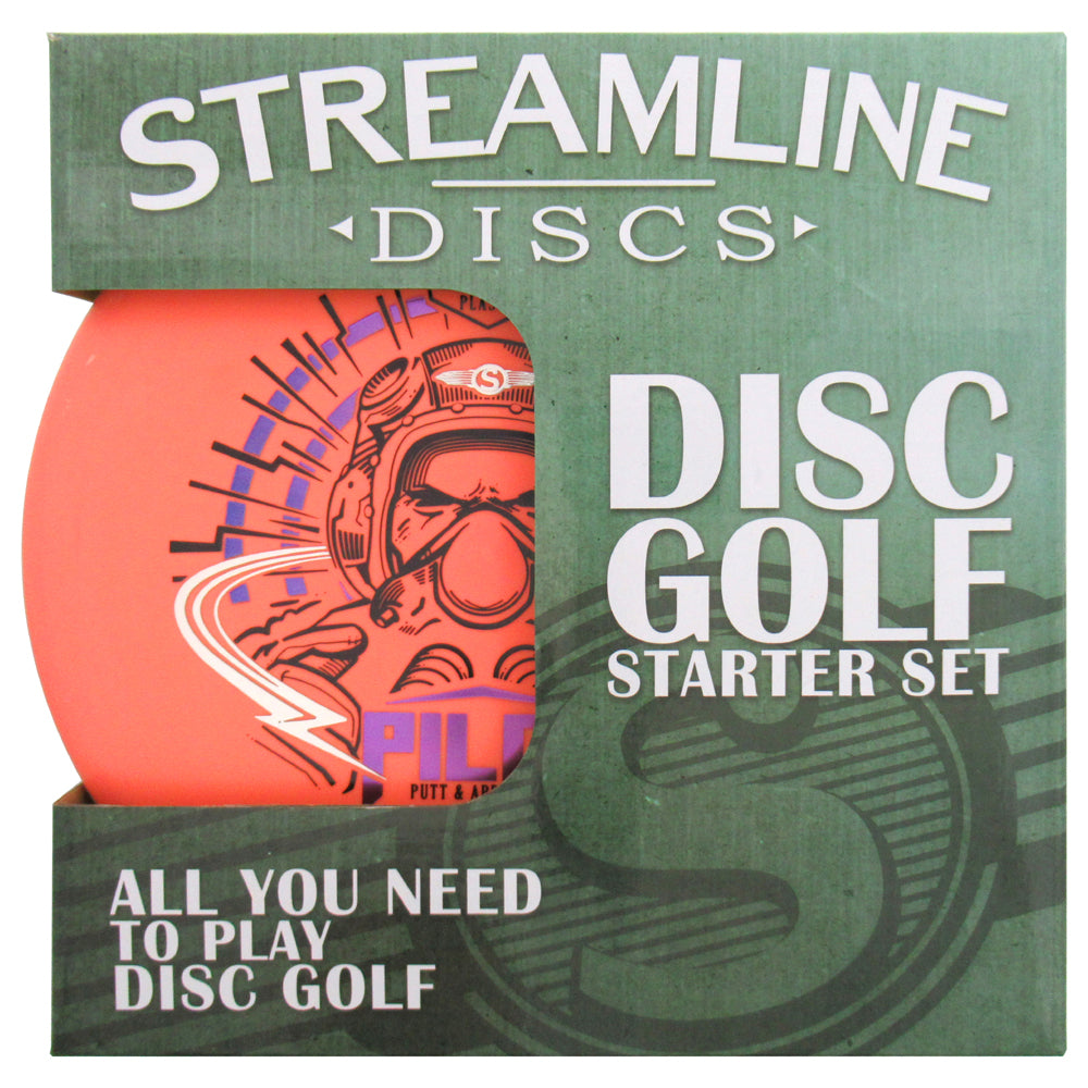 Streamline 3-Disc Disc Golf Starter Set