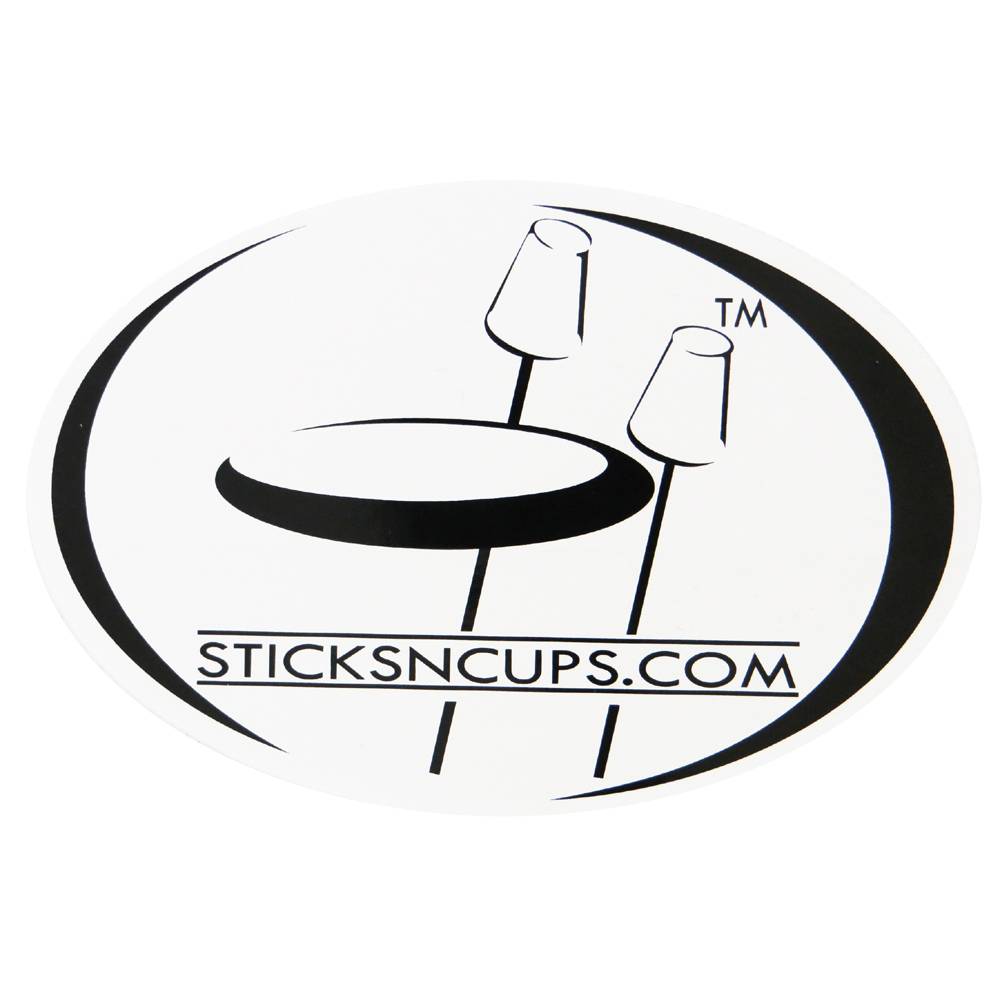 Sticks 'N Cups Logo Sticker