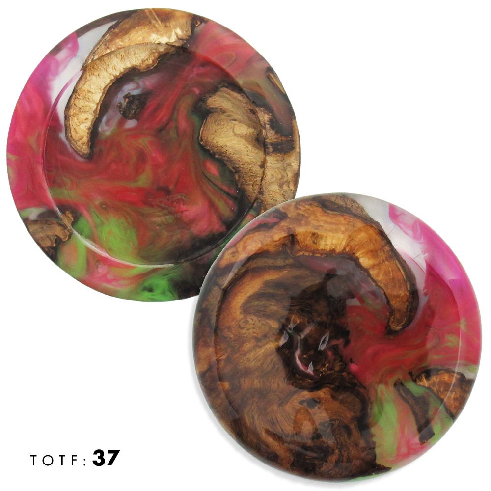 Treasures of the Forest Wood & Resin Mini Marker Disc