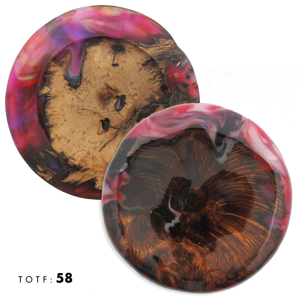 Treasures of the Forest Wood & Resin Mini Marker Disc