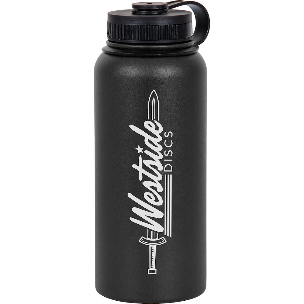 Westside Discs Logo 32 oz. Stainless Steel Insulated Water Bottle