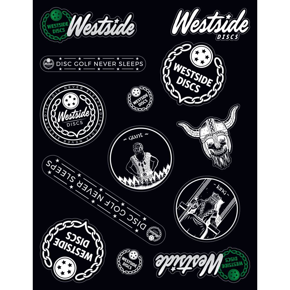 Westside Discs Sticker Sheet