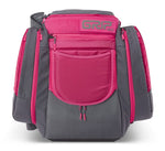 GripEQ Bag Pink / Gray GripEQ AX5 Series Backpack Disc Golf Bag