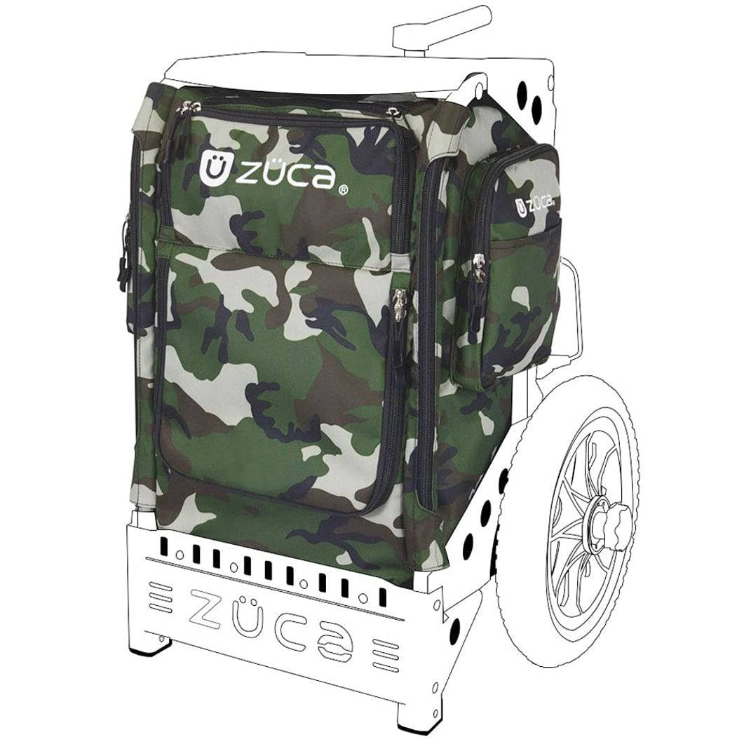 ZUCA Cart Camo ZUCA Backpack Cart Trekker Disc Golf Bag