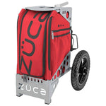 ZUCA Cart Gray / Infrared (Red) ZUCA Disc Golf Cart ?Çô Gray