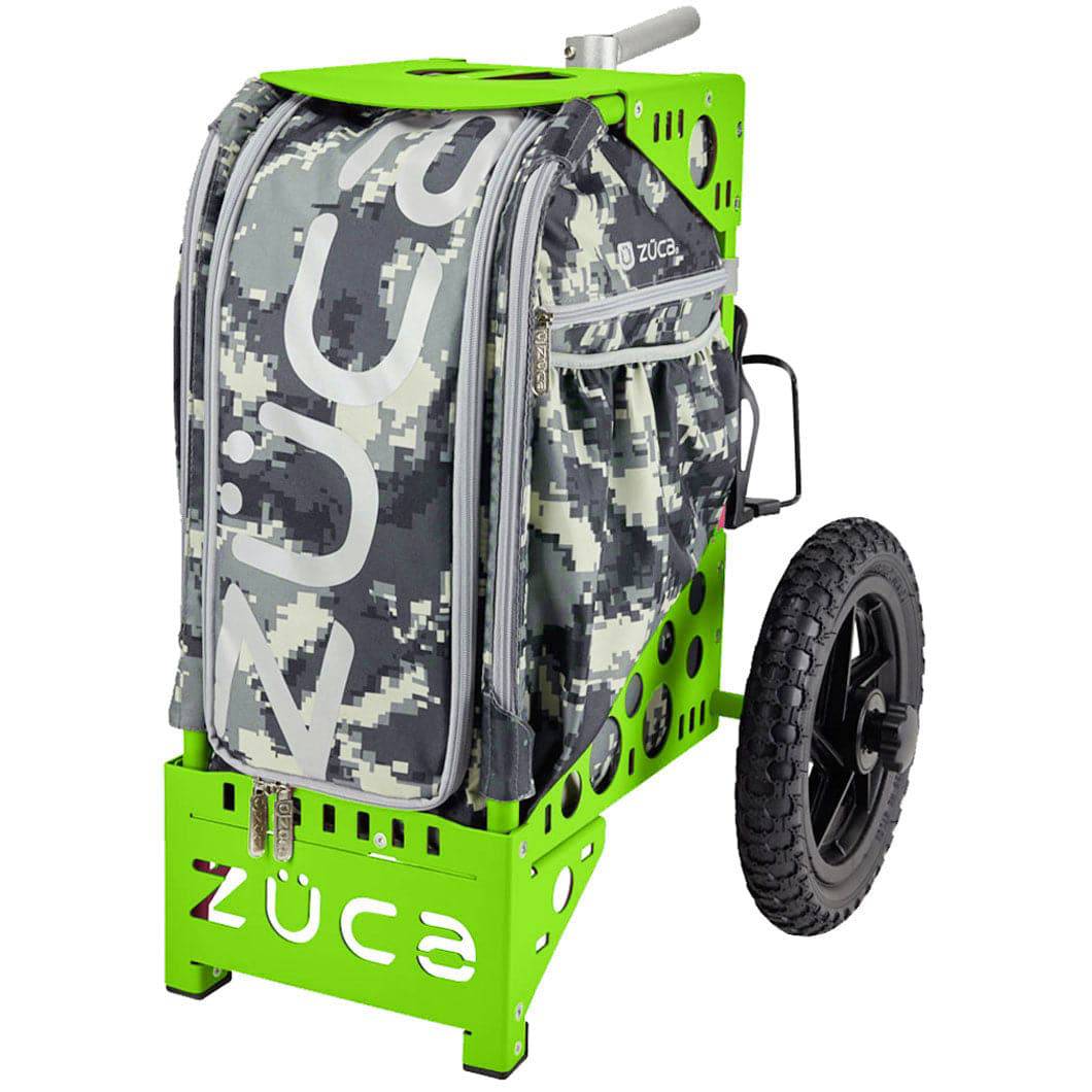ZUCA Cart Green / Anaconda (Digital Camo) ZUCA Disc Golf Cart ?Çô Green