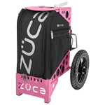 ZUCA Cart Pink / Onyx (Black w/ Silver) ZUCA Disc Golf Cart ?Çô Pink