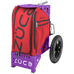 ZUCA Cart Purple / Infrared (Red) ZUCA Disc Golf Cart ?Çô Purple