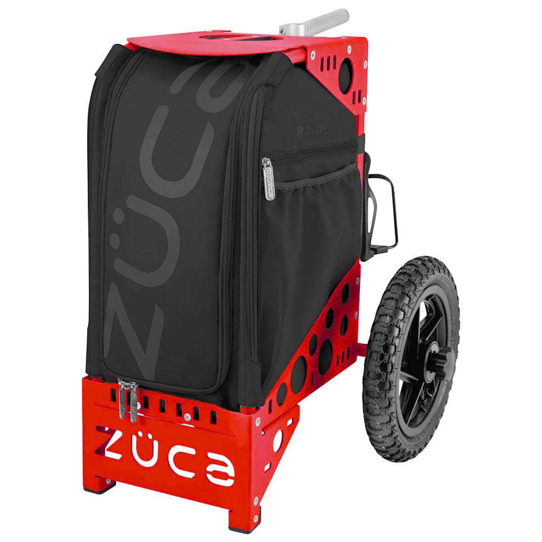 ZUCA Cart Red / Covert (Black w/ Black) ZUCA Disc Golf Cart ?Çô Red