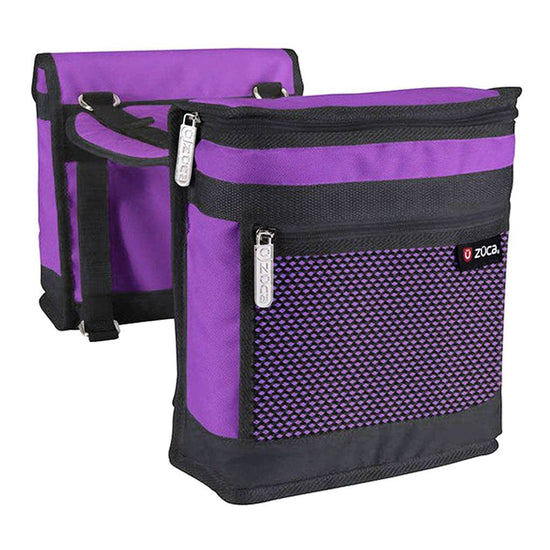 ZUCA Cart Purple ZUCA Disc Golf Cart Saddle Bag Set